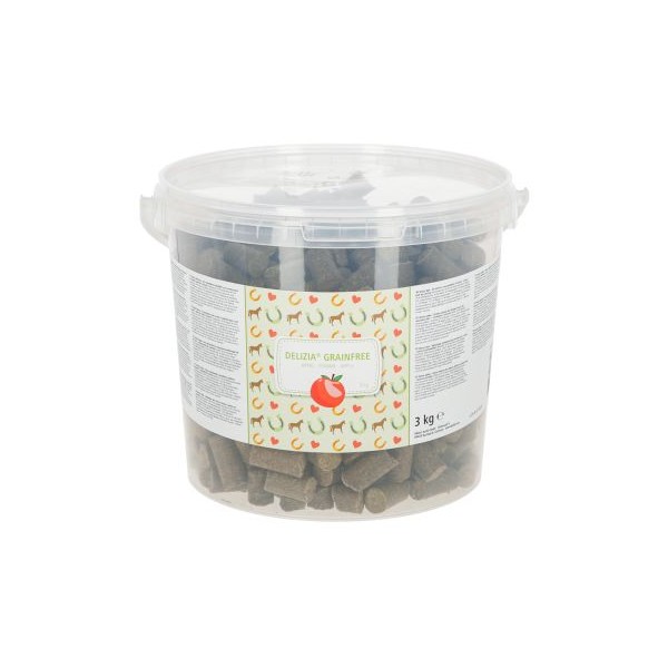 KERBL Smakołyki dla konia Delizia GrainFree, jabłko, 3kg [3297691]