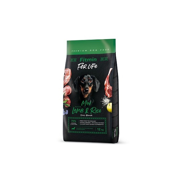 FITMIN dog For Life Lamb&Rice Mini 12kg