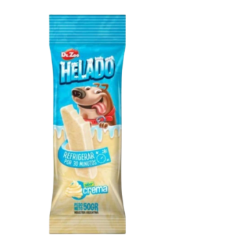 DR ZOO Helado Crema - Lody dla psa o smaku śmietanki 50g MULTIPAK 6szt [11337]