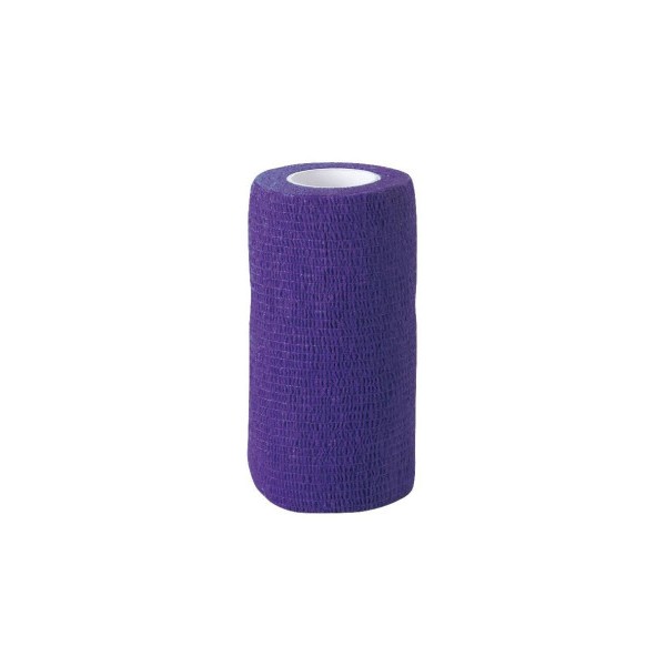 KERBL Samoprzylepny bandaż EquiLastic 7,5cm fioletowy [01-3276]