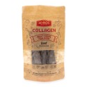 4DOGS COLLAGEN Paski mięsne z wołowiną z proszkiem z poroża 100g