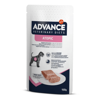 ADVANCE DIET Atopic - mokra karma dla psów z problemami skórnymi 150g