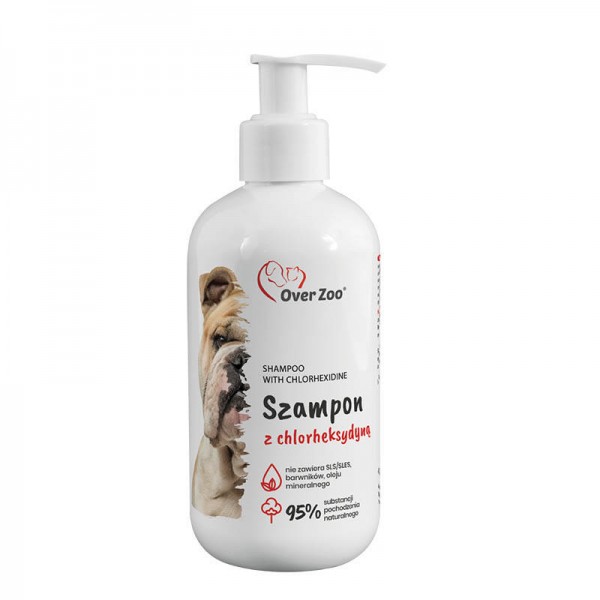 OVERZOO Szampon z chlorheksydyną 250ml OVERZOO Szampon z chlorheksydyną 250ml