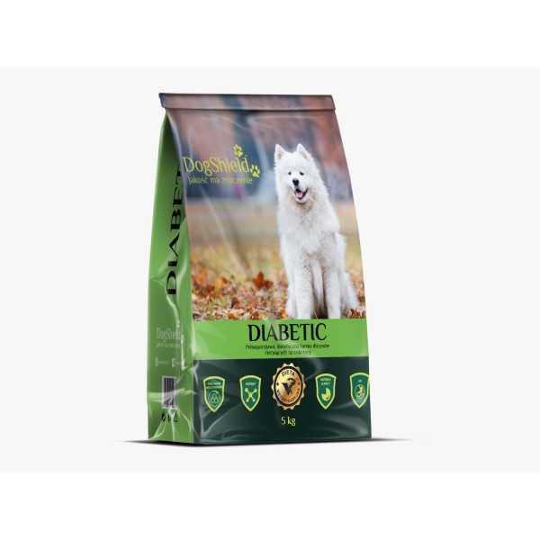 DOGSHIELD Diabetic karma dla psów cierpiących na cukrzycę 5kg DOGSHIELD Diabetic karma dla psów cierpiących na cukrzycę 5kg