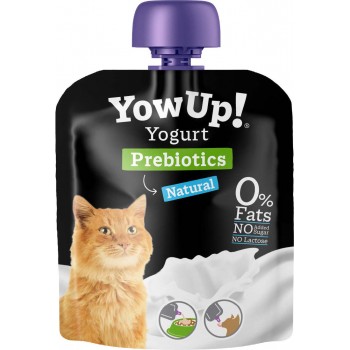 YOWUP! Jogurt naturalny z prebiotykami dla kotów 85g
