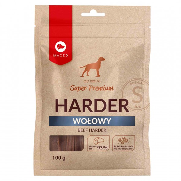 MACED Harder wołowy - rozmiar S 100g MACED Harder wołowy - rozmiar S 100g