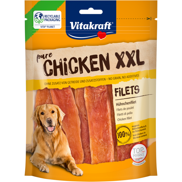 VITAKRAFT CHICKEN Filet z kurczakiem XXL przysmak dla psa 250g VITAKRAFT CHICKEN Filet z kurczakiem XXL przysmak dla psa 250g