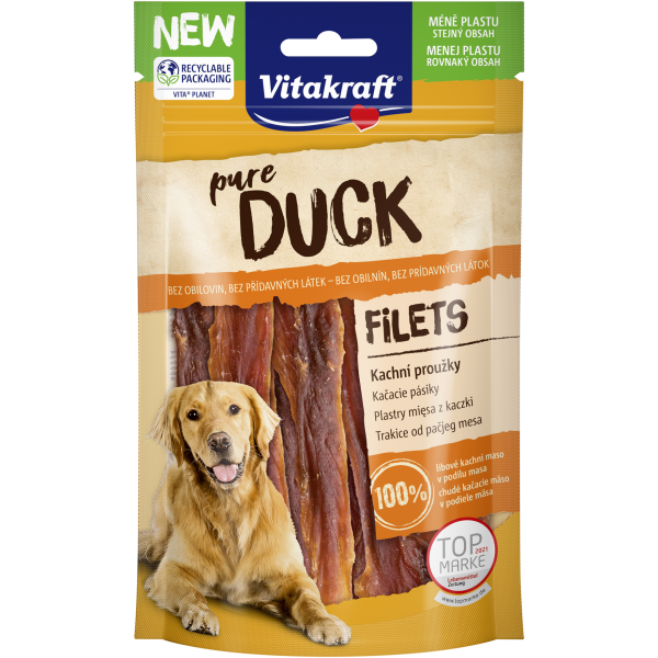 VITAKRAFT DUCK Fillets kaczka przysmak dla psa 80g VITAKRAFT DUCK Fillets kaczka przysmak dla psa 80g