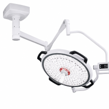 Ceiling-mounted single-dome LED operating lamp – shadowless and adjustable