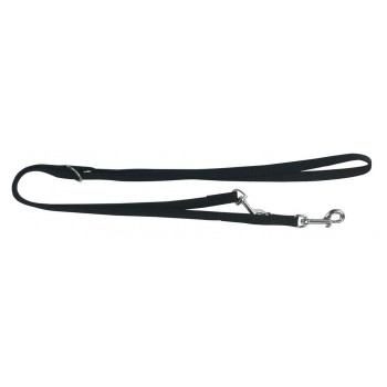 KERBL Smycz dla psa Miami 200cm x 15mm, czarna [83692]