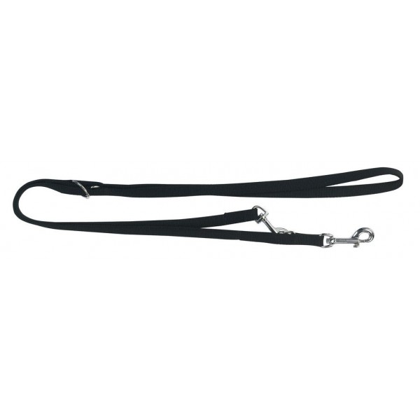 KERBL Smycz dla psa Miami 200cm x 15mm, czarna [83692]