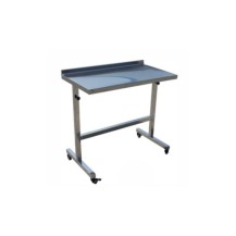 Mobilny stół asystujący B4, regulowana wysokość, Inox 304