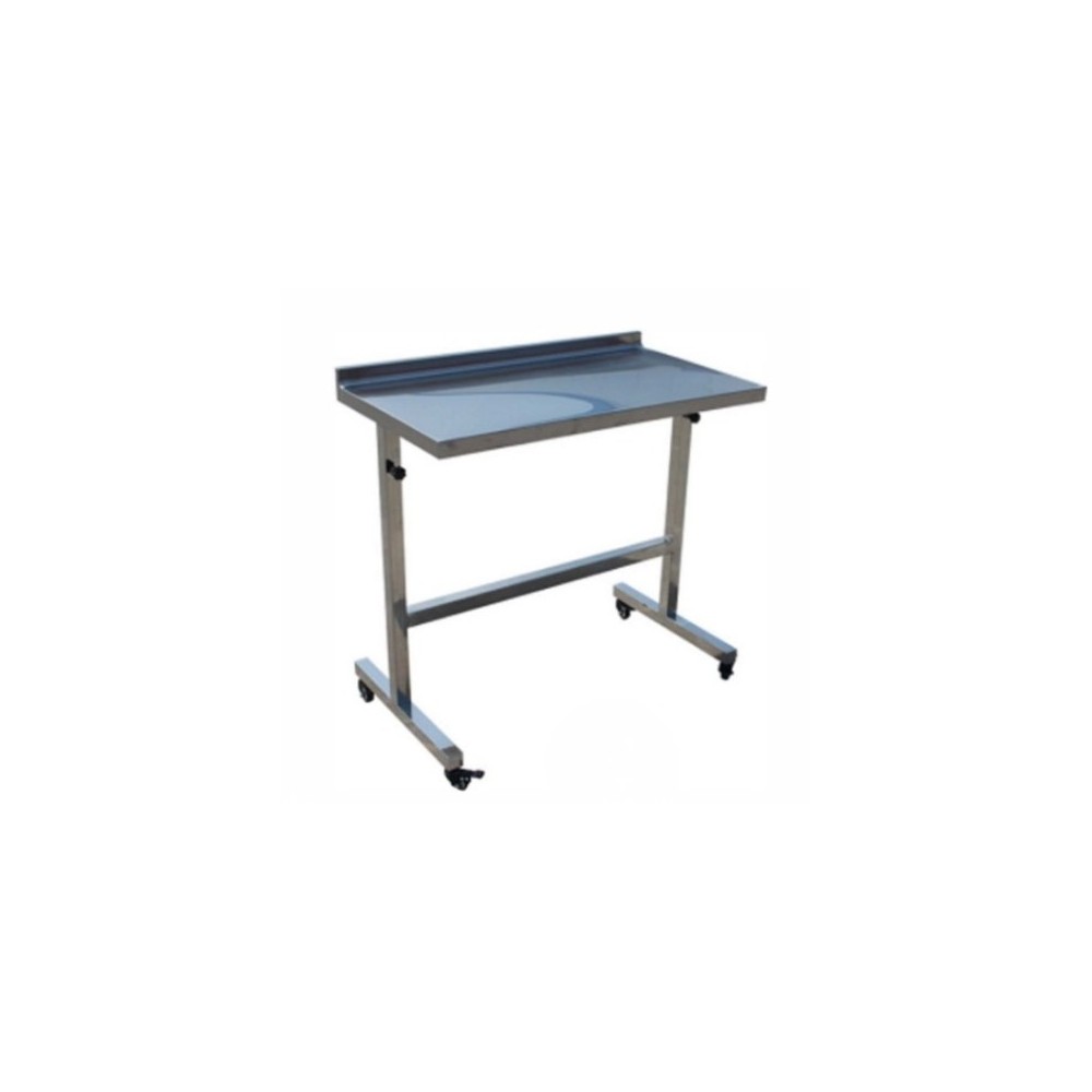 Mobilny stół asystujący B4, regulowana wysokość, Inox 304