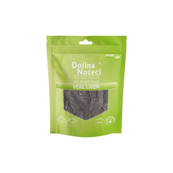 DOLINA NOTECI Natural Treats Wątroba cielęca dla psa 150g