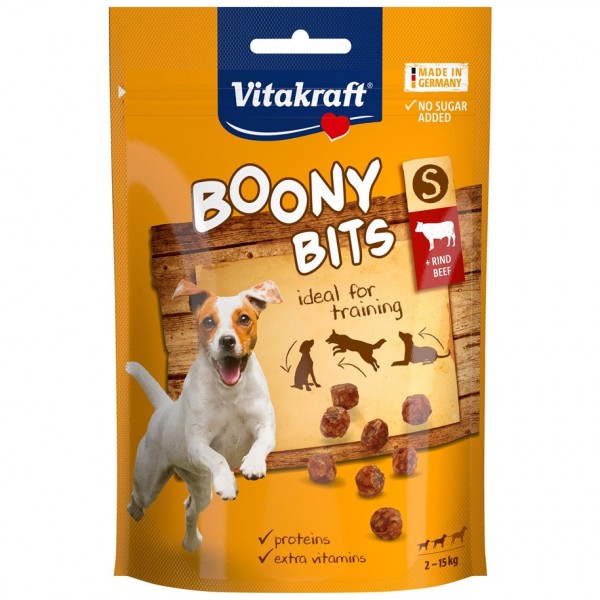 VITAKRAFT BOONY BITS z wołowiną przysmak dla psa 55g VITAKRAFT BOONY BITS z wołowiną przysmak dla psa 55g