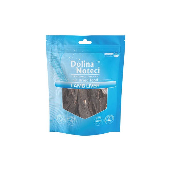 DOLINA NOTECI Natural Treats Wątroba jagnięca dla psa 150g