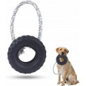 COMFPET  Ring zabawka dla psa z mocnej gumy, 20 cm