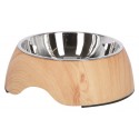 KERBL Miska z melaminy Wood, 450 ml [80510]