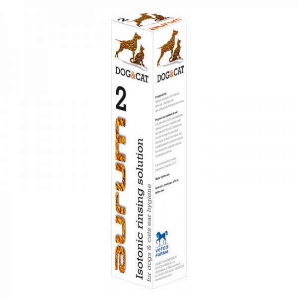 AURUM 2 - Izotoniczna płukanka do higieny uszu psów i kotów 500ml AURUM 2 - Izotoniczna płukanka do higieny uszu psów i kotów 500ml