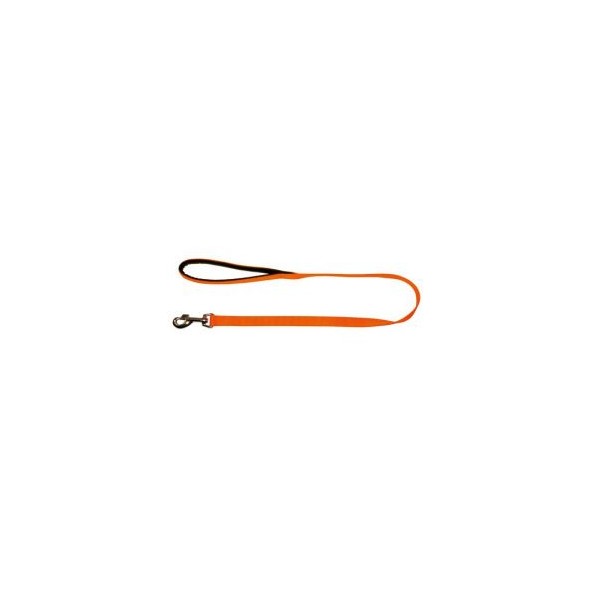 KERBL Smycz Miami, 200 cm x 15 mm, pomarańczowa [82071]