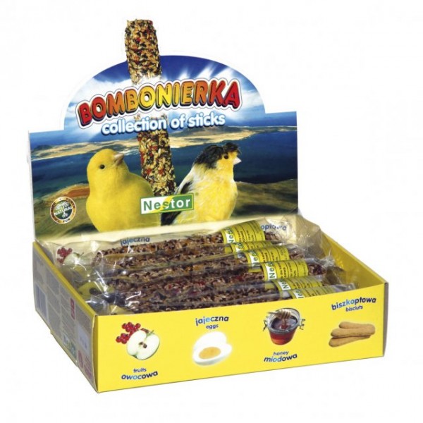 NESTOR BOMBONIERKA DLA KANARKÓW 510g NESTOR BOMBONIERKA DLA KANARKÓW 510g