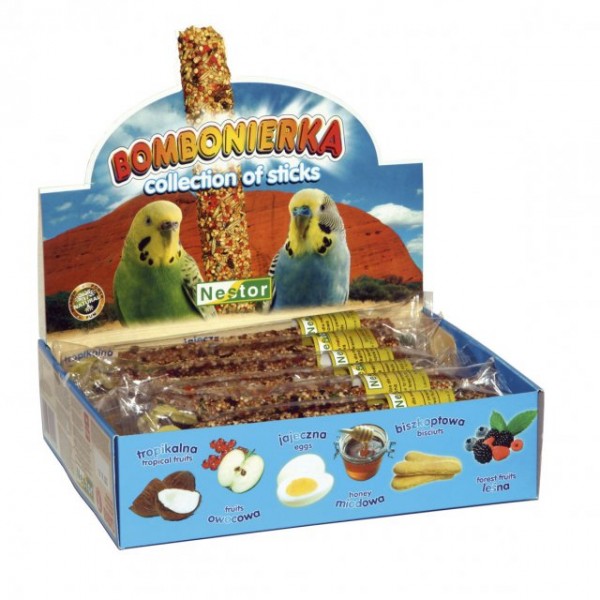 NESTOR BOMBONIERKA DLA MAŁYCH PAPUG 510g NESTOR BOMBONIERKA DLA MAŁYCH PAPUG 510g