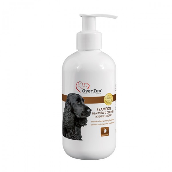 OVERZOO SZAMPON DO CIEMNEJ I CZARNEJ SIERŚCI 250 ml OVERZOO SZAMPON DO CIEMNEJ I CZARNEJ SIERŚCI 250 ml