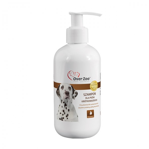 OVERZOO SZAMPON DO SIERŚCI KRÓTKIEJ 250 ml OVERZOO SZAMPON DO SIERŚCI KRÓTKIEJ 250 ml