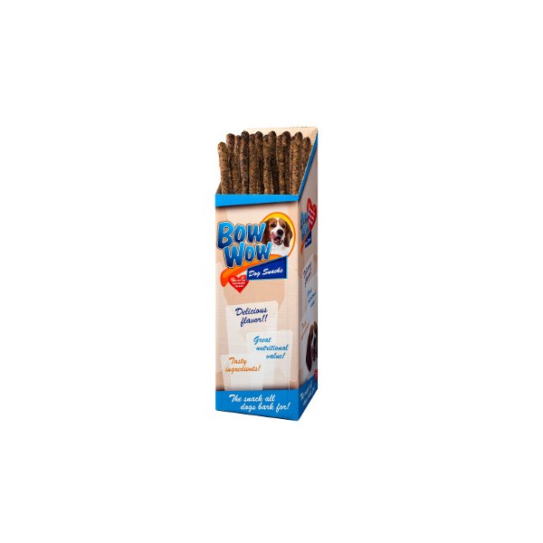 BOW WOW Kiełbasa XXL z wątróbką gęsią [F555A] 72szt