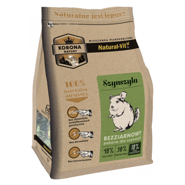 KORONA NATURY Mieszanka - Szynszyla 750g KORONA NATURY Mieszanka - Szynszyla 750g