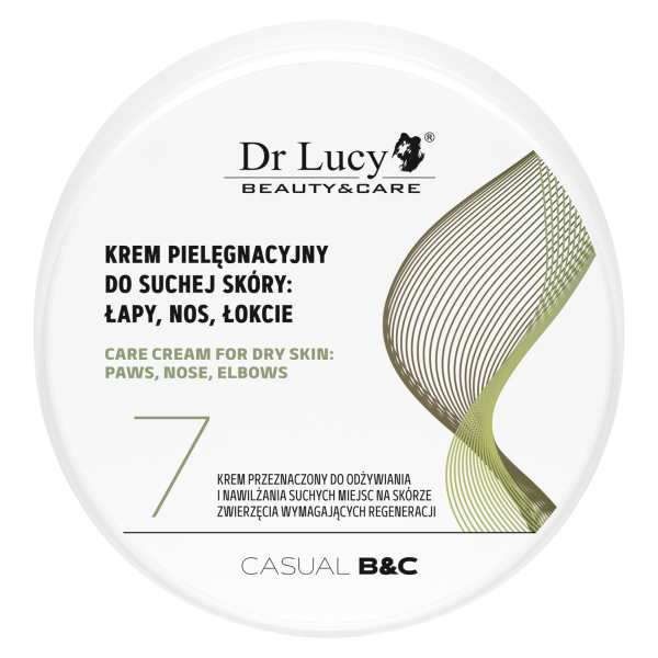 DR LUCY Krem pielęgnacyjny do suchej skóry: łapy, nos, łokcie [CASUAL 7] 100 g
