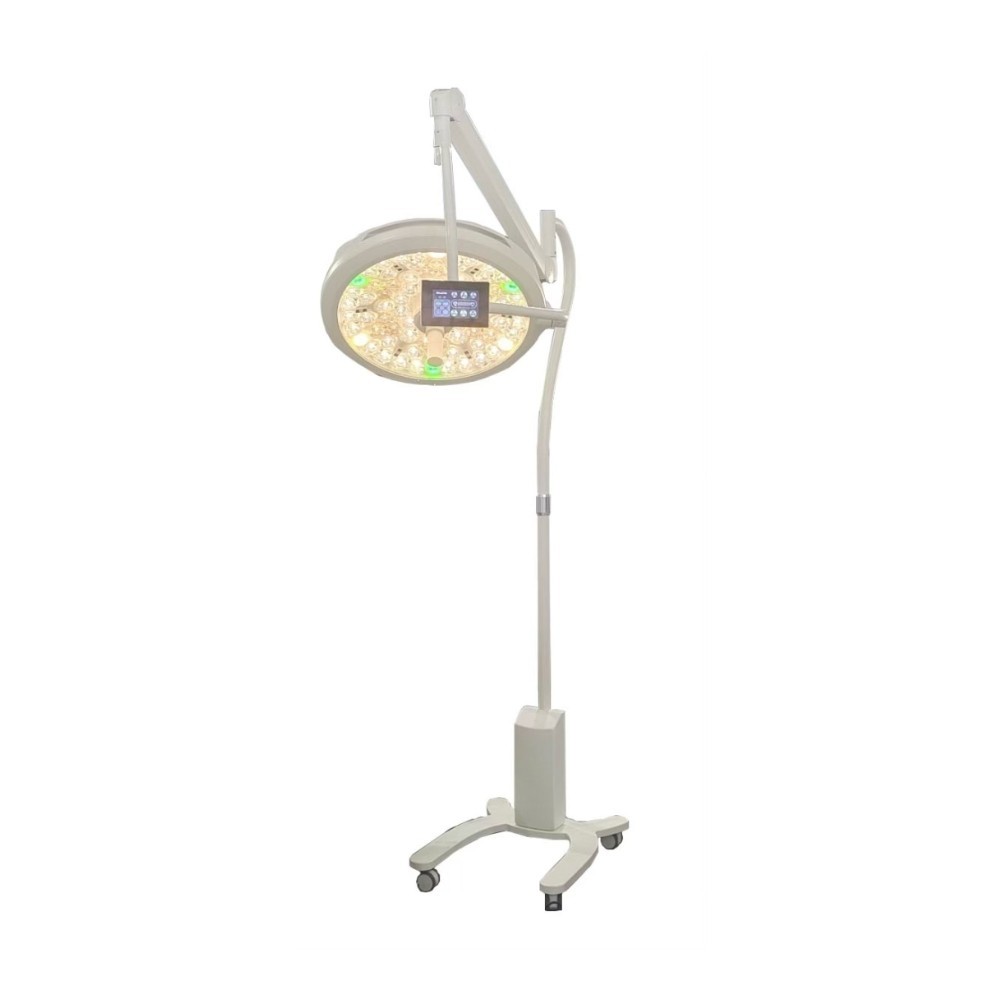Lampa operacyjna LED mobilna jednoczaszowa z panelem LCD – model YDE‑700 C