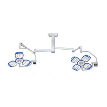 Lampa operacyjna LED dwuczaszowa sufitowa – bezcieniowa, wysoka jednorodność