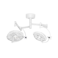 Lampa operacyjna LED dwuczaszowa – bezcieniowa, regulowana barwa i jasność, wysoki CRI
