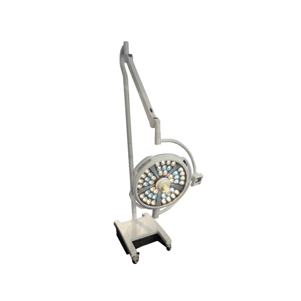 Lampa operacyjna LED wolnostojąca 500 mm – bezcieniowa, regulowana barwa i jasność