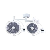 Lampa operacyjna LED dwuczaszowa sufitowa – bezcieniowa, szeroki zakres regulacji YDE-700/500J