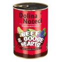 DOLINA NOTECI SUPERFOOD Wołowina i serca z gęsi 400g
