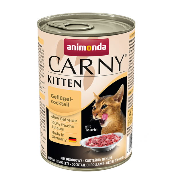 ANIMONDA Carny Kitten puszka mieszanka mięs drobiowych 400 g ANIMONDA Carny Kitten puszka mieszanka mięs drobiowych 400 g