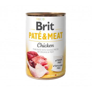 BRIT PATE & MEAT CHICKEN 400 g