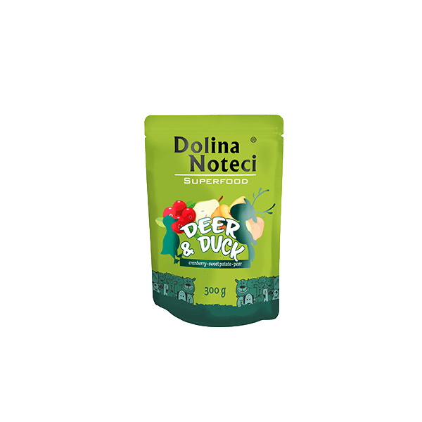 DOLINA NOTECI SUPERFOOD JELEŃ I KACZKA 300g