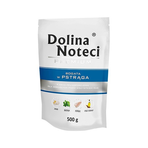 DOLINA NOTECI BOGATA W PSTRĄGA 500g DOLINA NOTECI BOGATA W PSTRĄGA 500g
