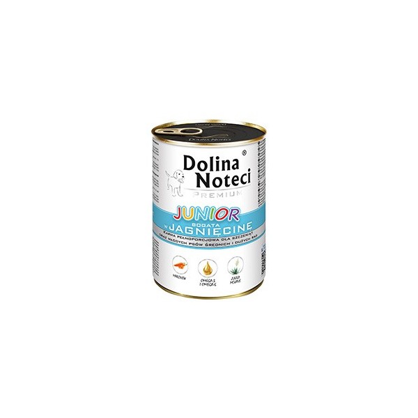 DOLINA NOTECI JUNIOR JAGNIĘCINA 400g DOLINA NOTECI JUNIOR JAGNIĘCINA 400g