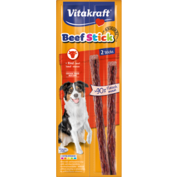 VITAKRAFT BEEF STICK 2szt wołowina przysmak d/psa