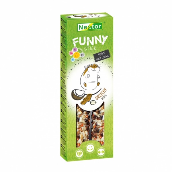 NESTOR KOLBA GRYZOŃ FUNNY ORZECHY 115g NESTOR KOLBA GRYZOŃ FUNNY ORZECHY 115g