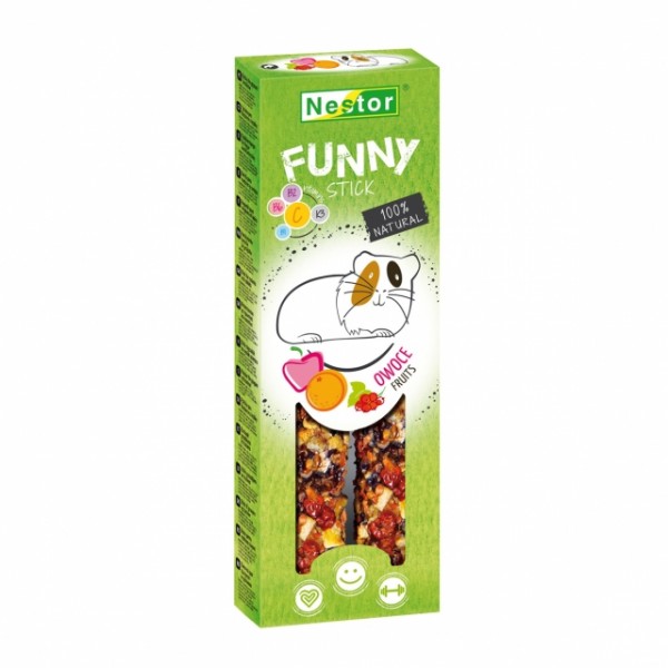 NESTOR KOLBA GRYZOŃ FUNNY OWOCE 110g NESTOR KOLBA GRYZOŃ FUNNY OWOCE 110g