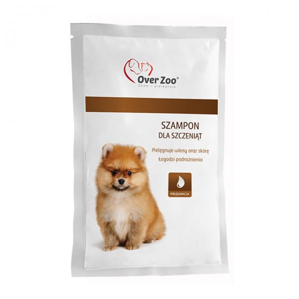 OVERZOO SZAMPON DLA SZCZENIĄT W SASZETCE 20 ml OVERZOO SZAMPON DLA SZCZENIĄT W SASZETCE 20 ml