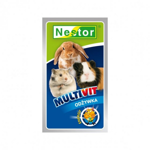 NESTOR ODŻYWKA GRYZOŃ MULTIVIT 20g NESTOR ODŻYWKA GRYZOŃ MULTIVIT 20g