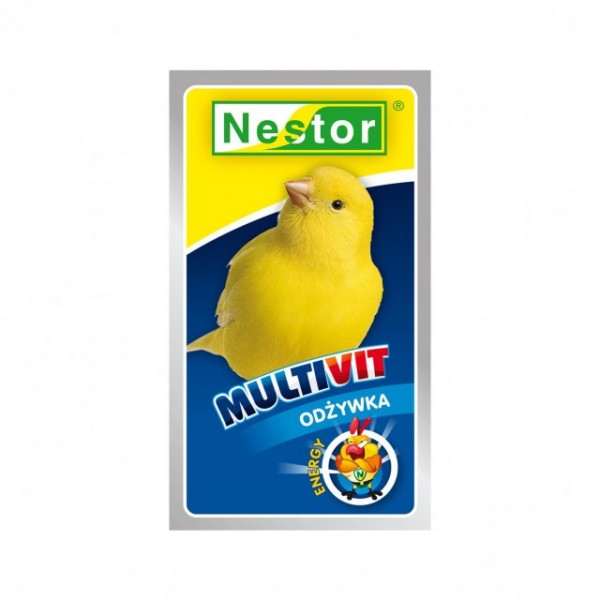 NESTOR ODŻYWKA KANAREK MULTIVIT 20g NESTOR ODŻYWKA KANAREK MULTIVIT 20g