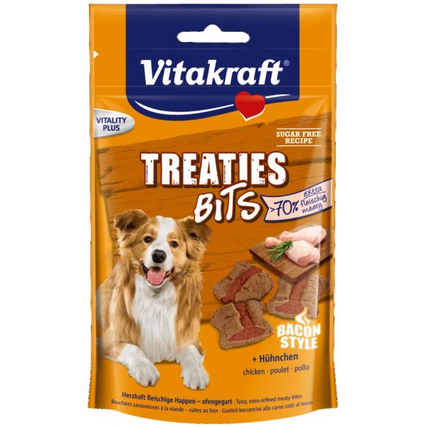 VITAKRAFT TREATIES BITS kurczak 120g przys d/psa VITAKRAFT TREATIES BITS kurczak 120g przys d/psa