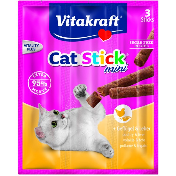 VITAKRAFT CAT STICK MINI 3szt drób-wątróbka VITAKRAFT CAT STICK MINI 3szt drób-wątróbka